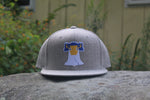 Keystone Flatbrim Cap in Heather and Royal