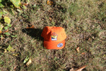 Vacationland Unstructured Cap in Navy, Stone, and Orange