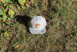 Vacationland Flatbrim Cap in Heather and Navy